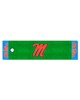 Fan Mats LLC Ole Miss Rebels Putting Green Mat Light Blue
