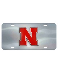 Nebraska Cornhuskers Diecast License Plate by   