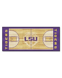 LSU Tigers Court Runner Rug  30in. x 72in. Purple by   