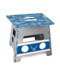 U.S. Air Force Folding Step Stool  13in. Rise Blue by   