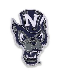 Nevada Wolfpack 3D Color Metal Emblem Navy by   
