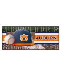 Auburn Tigers Baseball Runner Rug  30in. x 72in. Black by   