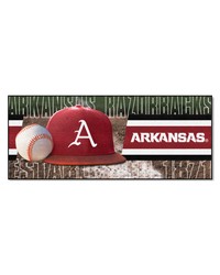 Arkansas Razorbacks Baseball Runner Rug  30in. x 72in. Cardinal by   