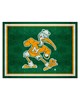 Fan Mats LLC Miami Hurricanes 8x10 Rug White