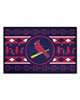 Fan Mats  LLC St. Louis Cardinals Starter Mat Holiday Sweater Navy