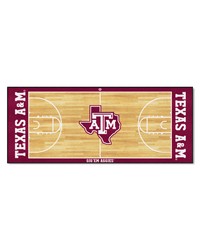 Texas AM Aggies Court Runner Rug  30in. x 72in. Maroon by   