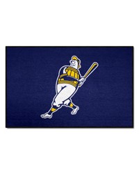 Milwaukee Brewers Starter Mat Accent Rug  19in. x 30in. Navy by   