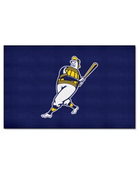Milwaukee Brewers UltiMat Rug  5ft. x 8ft. Navy by   