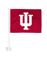 Indiana Hooisers Car Flag Large 1pc 11 in  x 14 in  Crimson by   