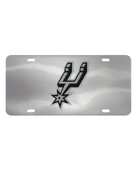 San Antonio Spurs Diecast License Plate by   