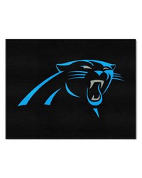Carolina Panthers AllStar Rug  34 in. x 42.5 in. Black by   
