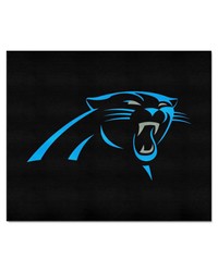 Carolina Panthers Tailgater Rug  5ft. x 6ft. Black by   