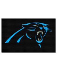 Carolina Panthers UltiMat Rug  5ft. x 8ft. Black by   