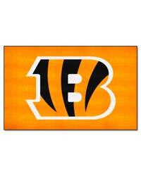 Cincinnati Bengals UltiMat Rug  5ft. x 8ft. Orange by   