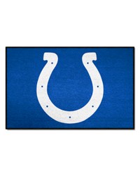 Indianapolis Colts Starter Mat Accent Rug  19in. x 30in. Blue by   