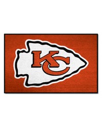 Kansas City Chiefs Starter Mat Accent Rug  19in. x 30in. Red by   