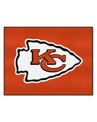Kansas City Chiefs AllStar Rug  34 in. x 42.5 in. Red by   
