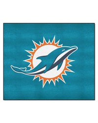 Miami Dolphins Tailgater Rug  5ft. x 6ft. Aqua by   