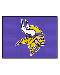 Minnesota Vikings AllStar Rug  34 in. x 42.5 in. Purple by   