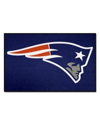 New England Patriots Starter Mat Accent Rug  19in. x 30in. Navy by   
