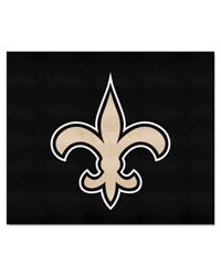 New Orleans Saints Tailgater Rug  5ft. x 6ft. Black by   