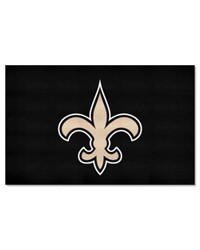 New Orleans Saints UltiMat Rug  5ft. x 8ft. Black by   