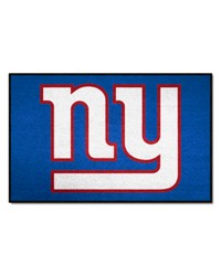 New York Giants Starter Mat Accent Rug  19in. x 30in. Dark Blue by   