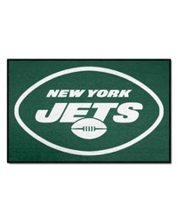 New York Jets Starter Mat Accent Rug  19in. x 30in. Green by   