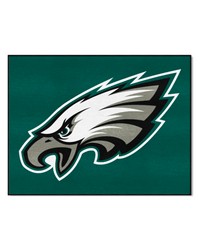 Philadelphia Eagles AllStar Rug  34 in. x 42.5 in. Green by   