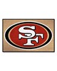 Fan Mats  LLC San Francisco 49ers Starter Mat Gold