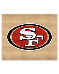 San Francisco 49ers Tailgater Rug  5ft. x 6ft. Gold by   