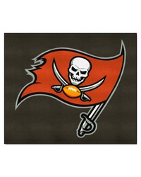 Tampa Bay Buccaneers Tailgater Rug  5ft. x 6ft. Pewter by   