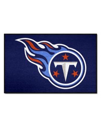 Tennessee Titans Starter Mat Accent Rug  19in. x 30in. Navy by   