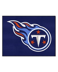 Tennessee Titans AllStar Rug  34 in. x 42.5 in. Navy by   
