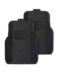 Charlotte Hornets 2 Piece Deluxe Car Mat Set Black by   