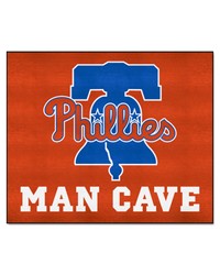 Philadelphia Phillies Man Cave Tailgater Rug  5ft. x 6ft. Red by   