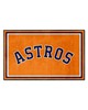 Fan Mats LLC Houston Astros 4x6 Rug Orange