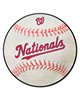 Fan Mats LLC Washington Nationals Baseball Mat White