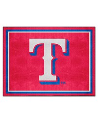 Texas Rangers 8ft. x 10 ft. Plush Area Rug Red by   