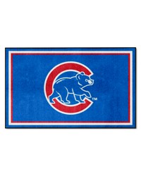 Chicago Cubs 4ft. x 6ft. Plush Area Rug Blue by   