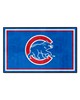 Fan Mats LLC Chicago Cubs 4x6 Rug Blue