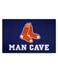 Boston Red Sox Man Cave Starter Mat Accent Rug  19in. x 30in. Navy by   