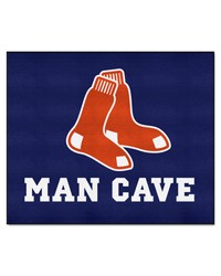 Boston Red Sox Man Cave Tailgater Rug  5ft. x 6ft. Navy by   