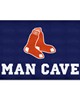 Fan Mats  LLC Boston Red Sox Man Cave Ulti-Mat Rug - 5ft. x 8ft. Navy