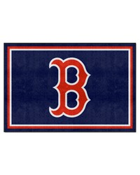 Boston Red Sox 5ft. x 8 ft. Plush Area Rug Navy by   