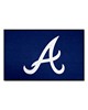 Fan Mats LLC Atlanta Braves Starter Mat Navy
