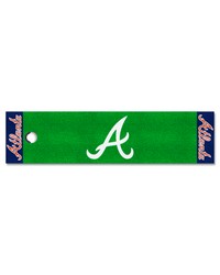Atlanta Braves Putting Green Mat  1.5ft. x 6ft. Green by   