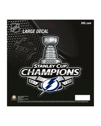Tampa Bay Lightning Large Decal Sticker 2020 NHL Stanley Cup Champions Blue by   