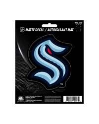 Seattle Kraken Matte Decal by   