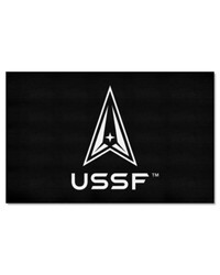 U.S. Space Force UltiMat Rug  5ft. x 8ft. Black by   